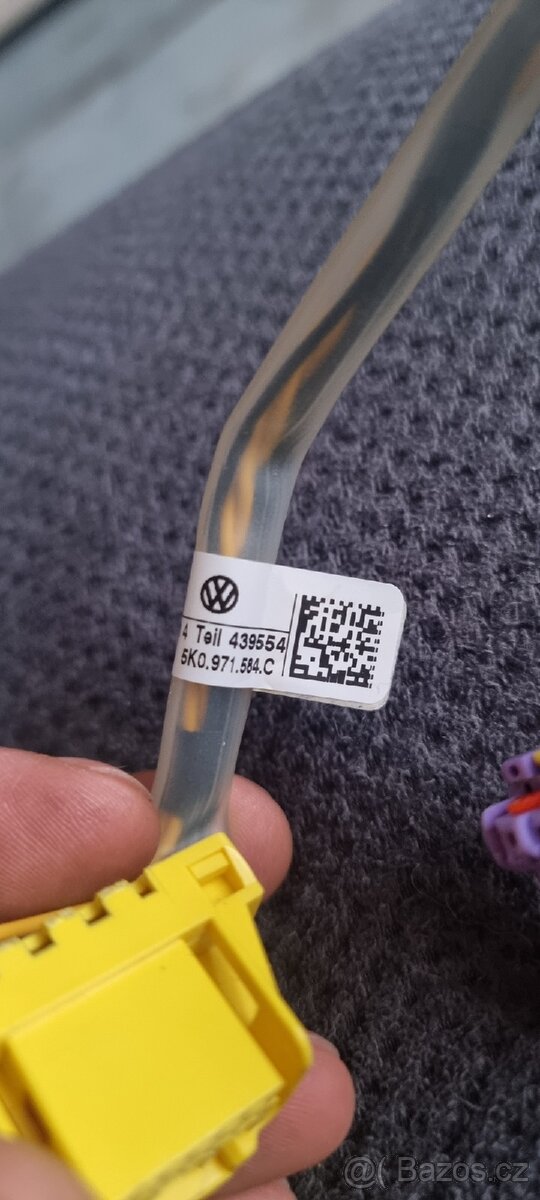 VW kabel k volantu multifunkční airbag - 4