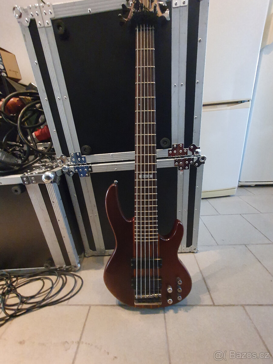 ESP LTD D-6 šestistrunná baskytara - 4