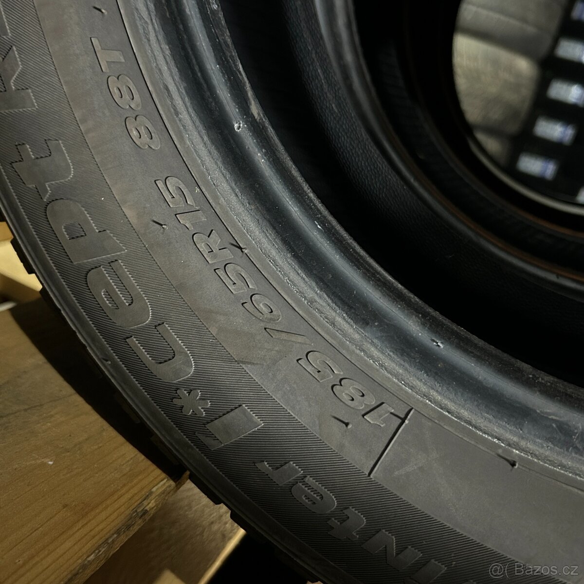 Zimní pneu 185/65 R15 88T Hankook 2x7mm a 2x5mmmm - 4