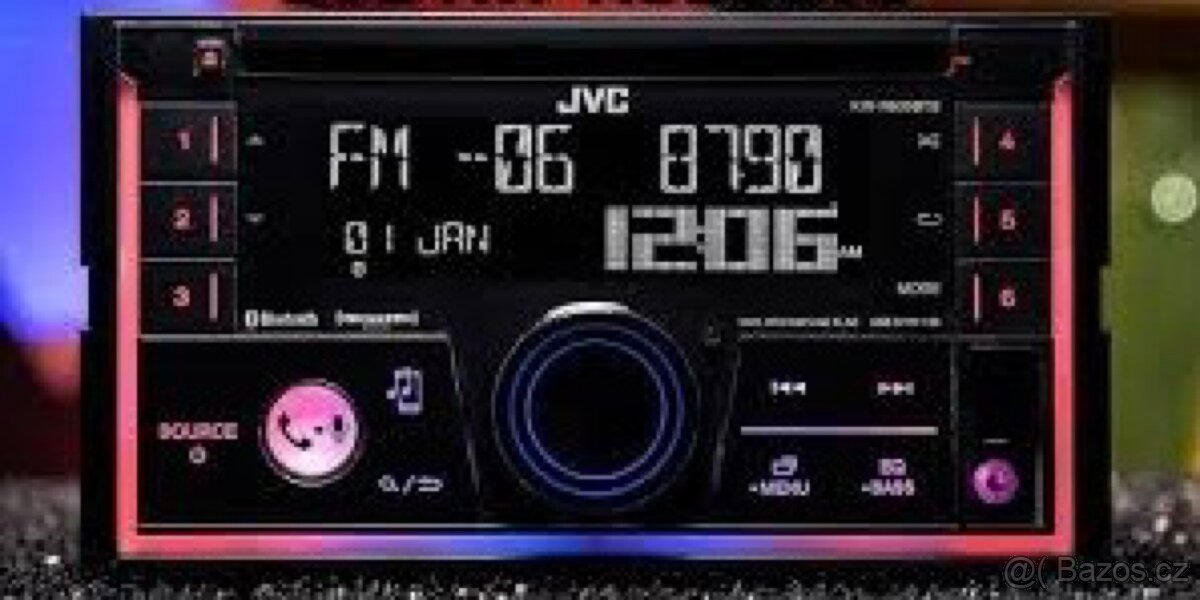Autorádio JVC KW-X830BT + reproduktory Hertz K 170 - 4
