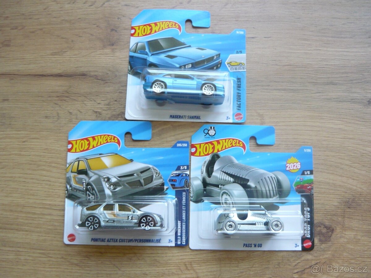 AUTÍČKA HOT WHEELS - 4