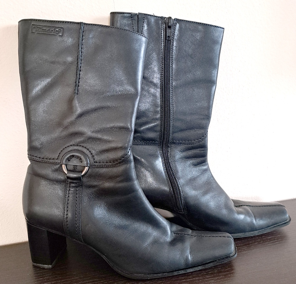 Kotníčkové boty / polokozačky Tamaris, vel. 39 - 4