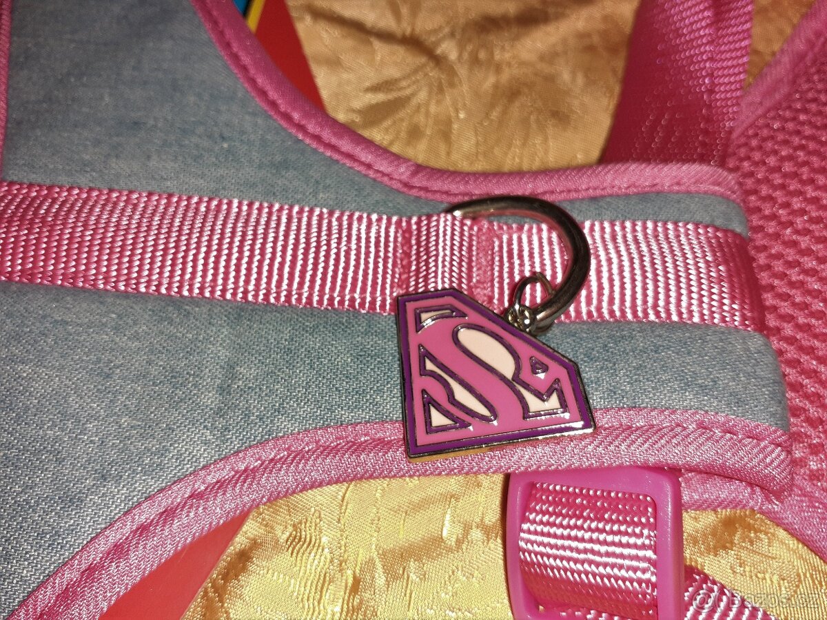 nové kšíry pro psy - Postroj pro psa DC Supergirl - 4
