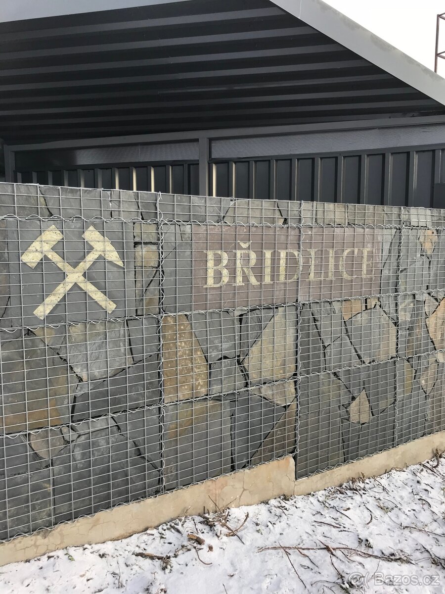 BŘIDLICE DRCENÁ SAMOVAZNÁ MLATOVÁ zahradní dekorační kámen - 4