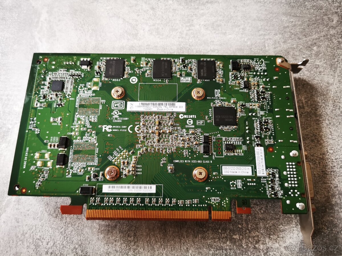 HP NVIDIA Quadro 2000 _ 1 GB DDR5 - 4