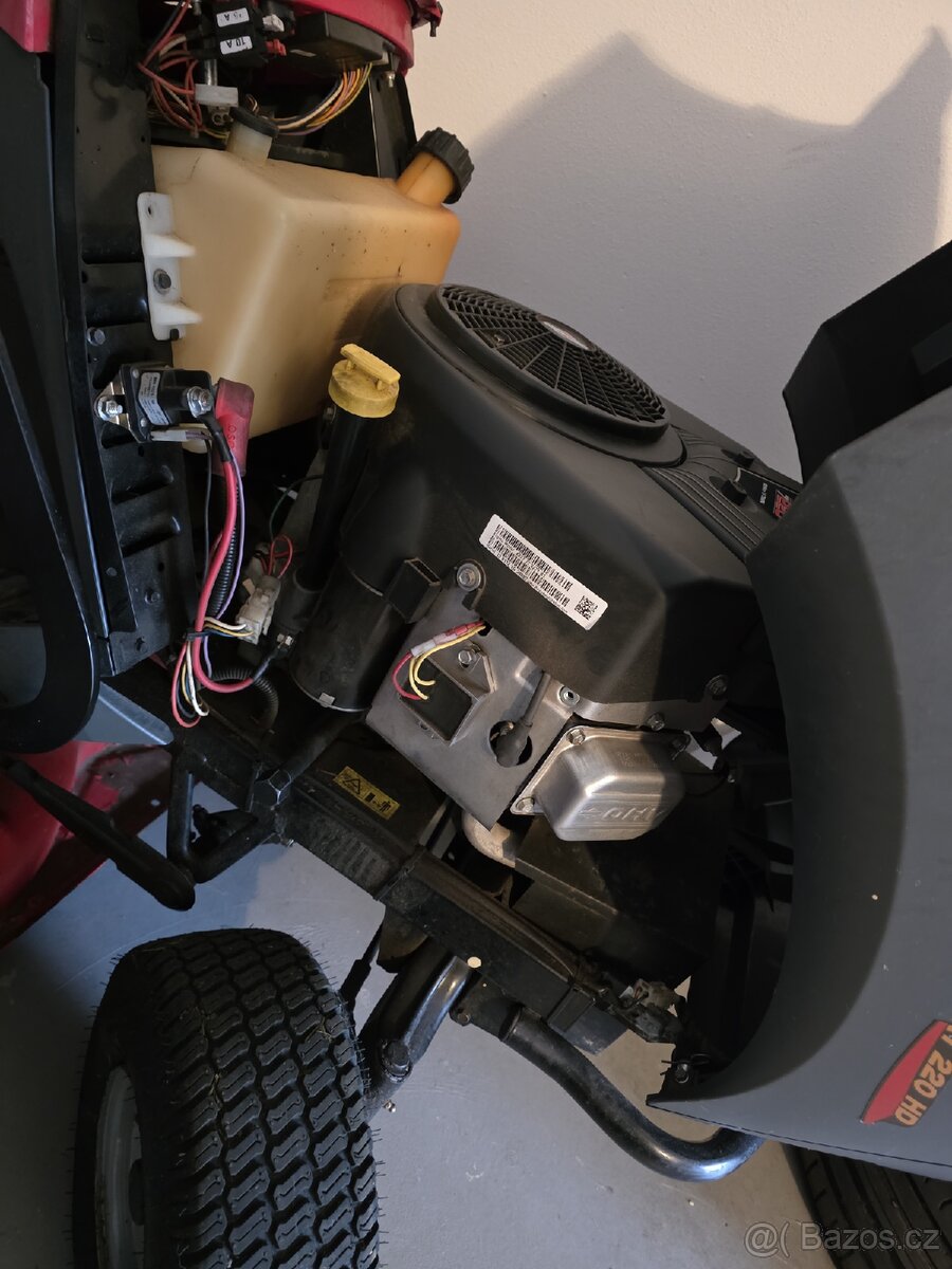 CastelGarden XT220 s vozíkem - 4