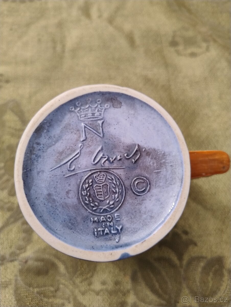 Starožitný pivní korbel S. ORVIS. Toby Mug (2) - 4