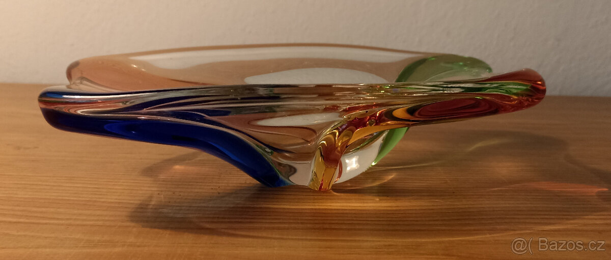 Skleněná miska, žardiniéra Rhapsody Zemek Mstišov - 4