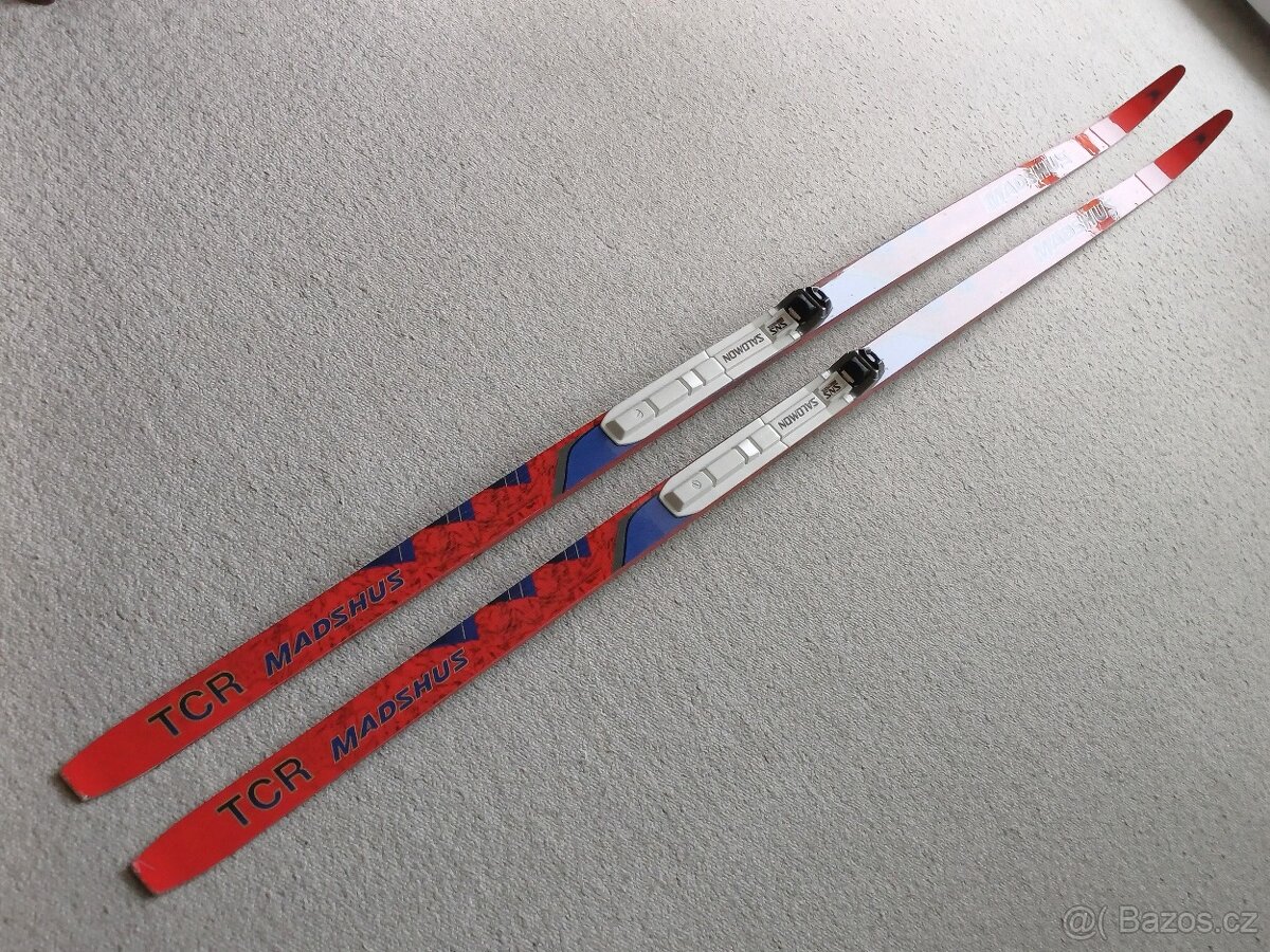 Norské běžecké lyže MADSHUS, běžky 190 cm, vázání SALOMON - 4