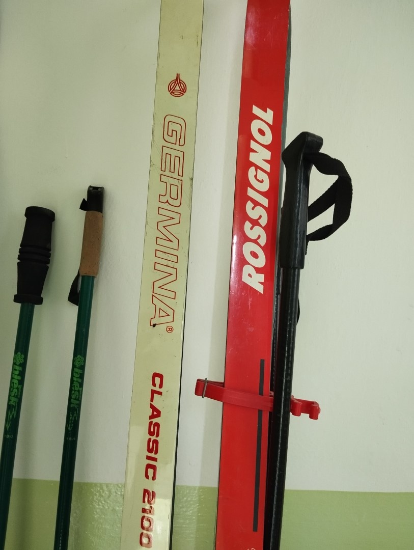 Běžky Artis 210 cm (nové), Germina 215 cm, Rossignol délka 2 - 4