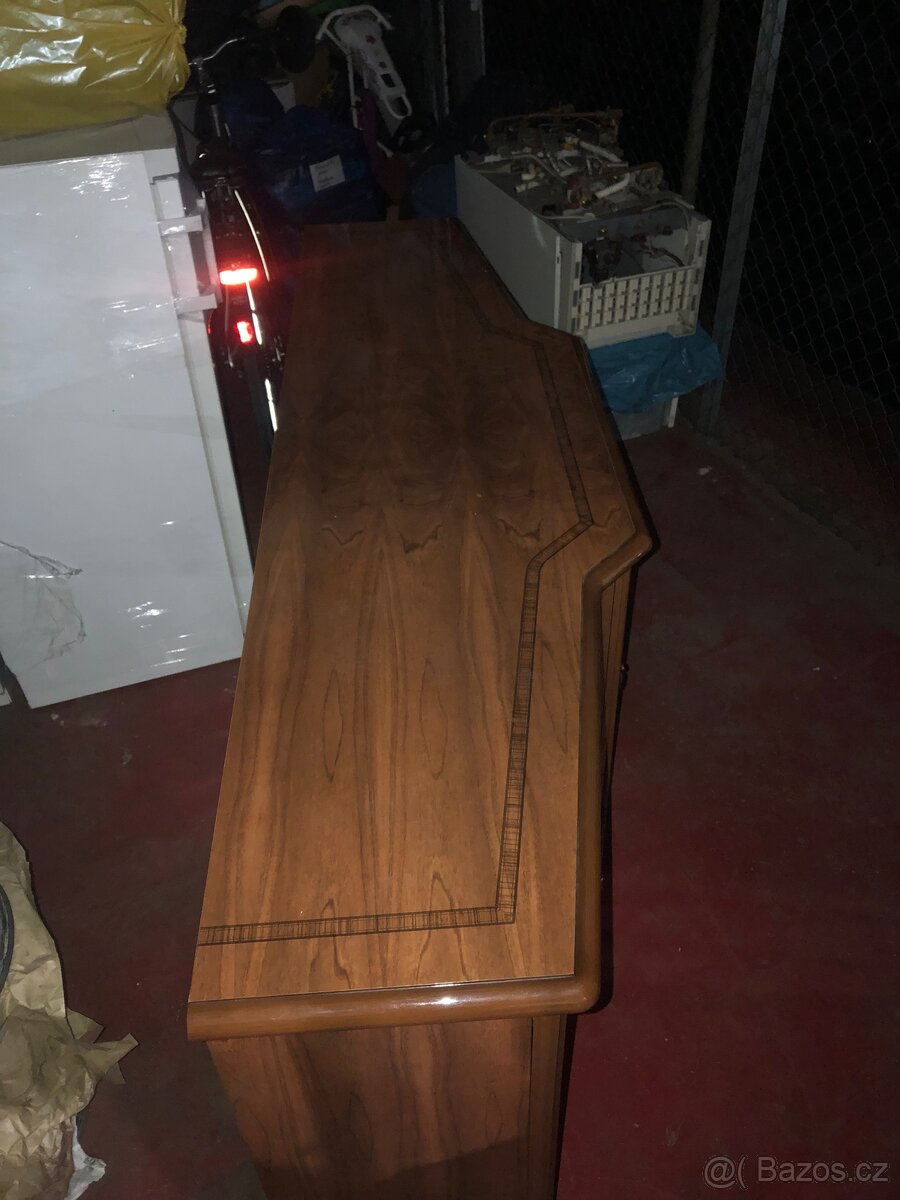 Elegantní retro komoda – dýha, velmi zachovalá - 4