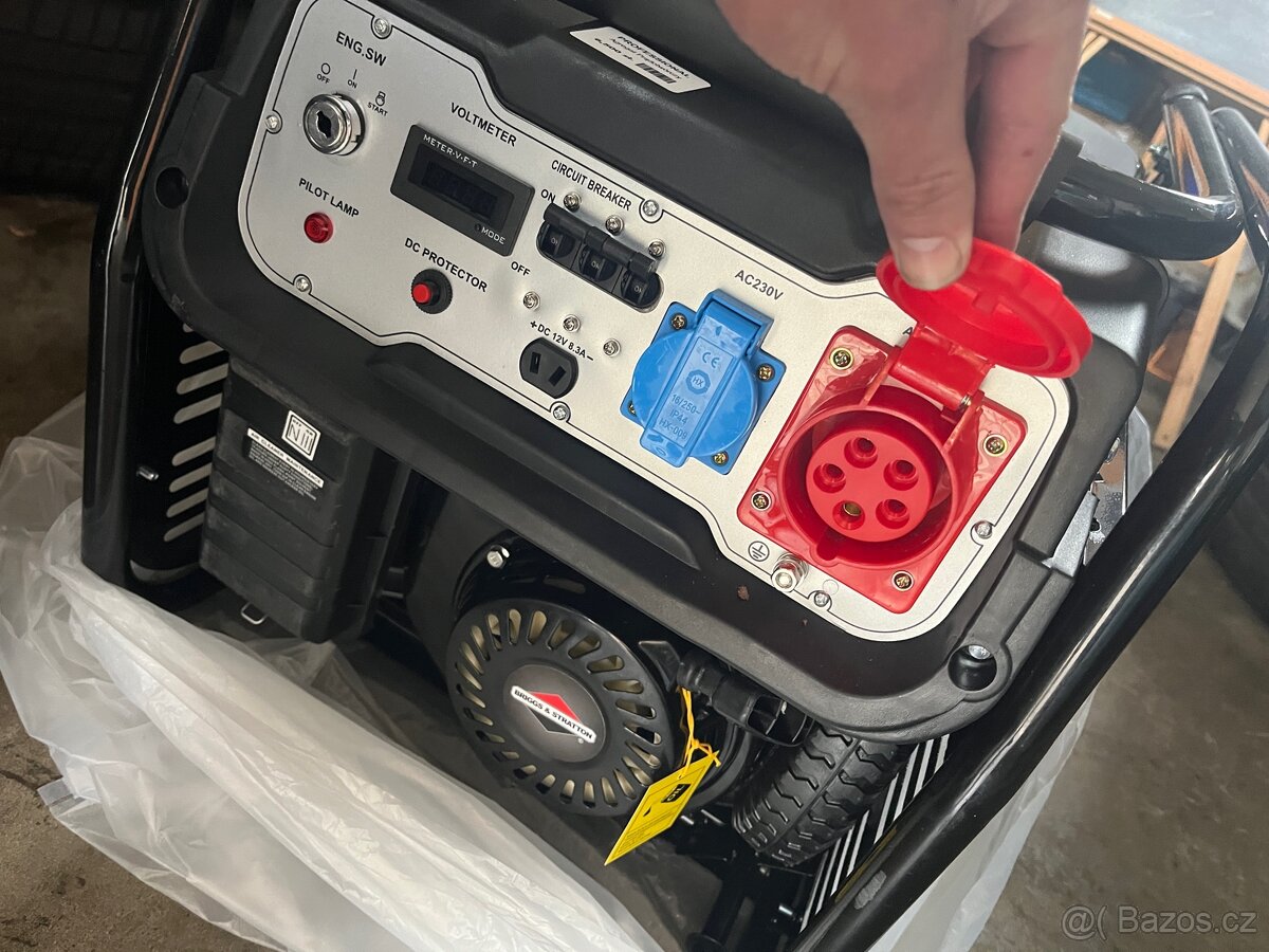 Velka elektrocentrala 7kw Generator proudu - 4