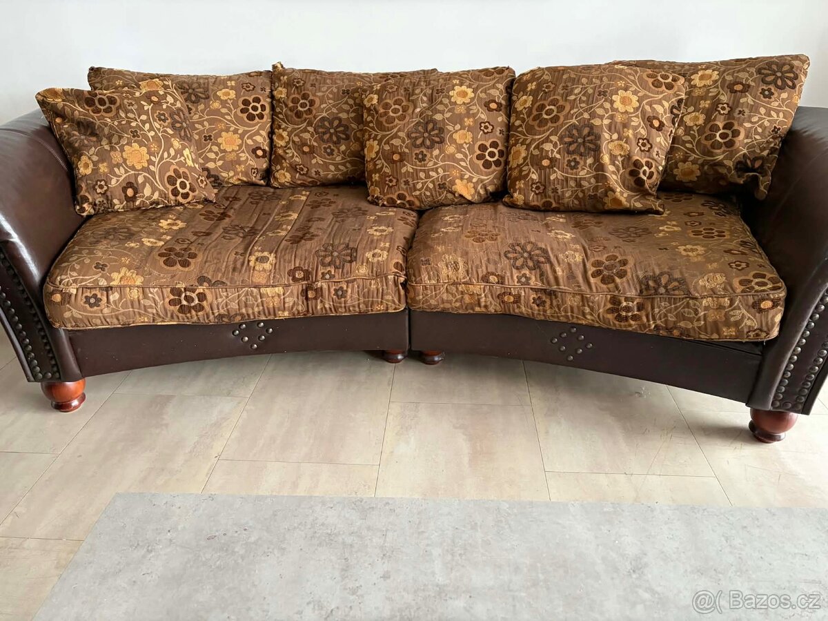 Rustikální trojdílná sedačka - 4