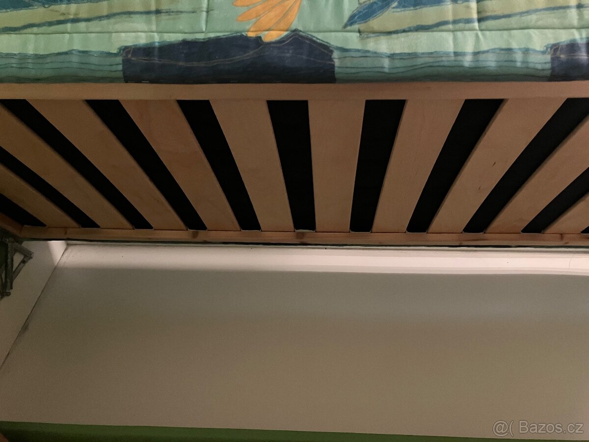 Manželská postel 165x200 úložný prostor - 4