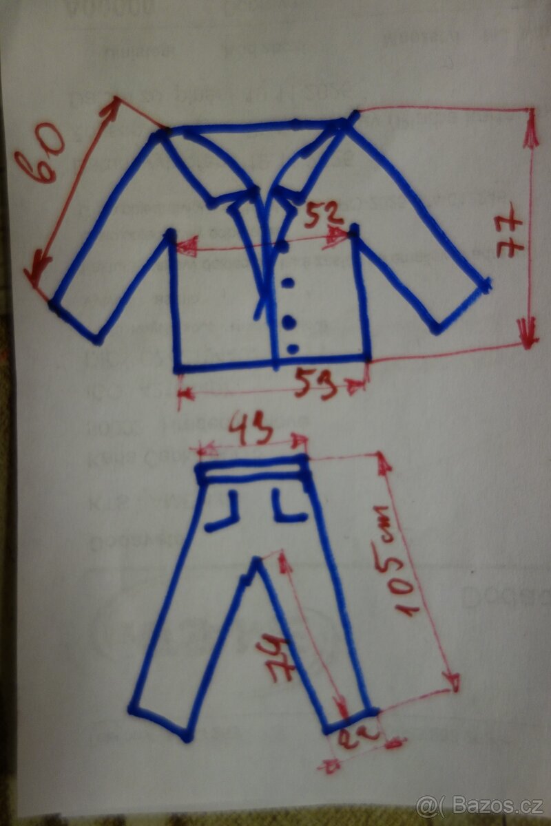 Prodám Pánský oblek - 4