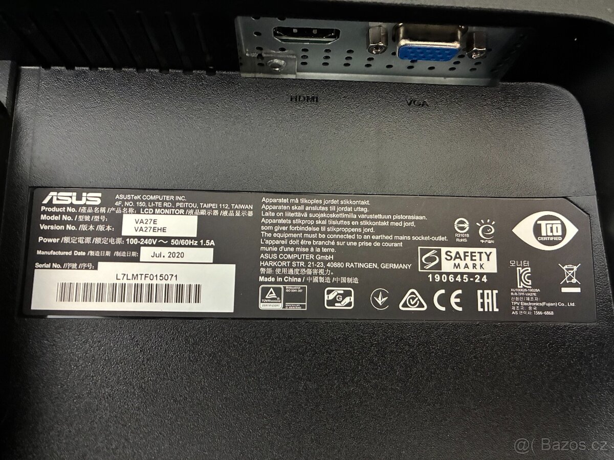 Prodám monitor ASUS - 4