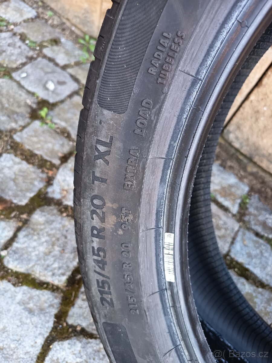 Letní sada 215/45 R20 T XL Continental Eco Contact 6 - 4