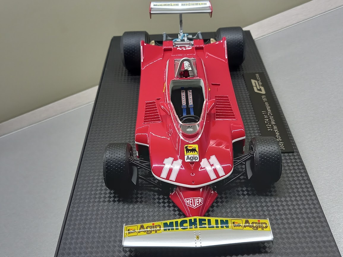 F1 FERRARI 312 T4 1979 JODY SCHECKTER GP REPLICAS 1:18 - 4