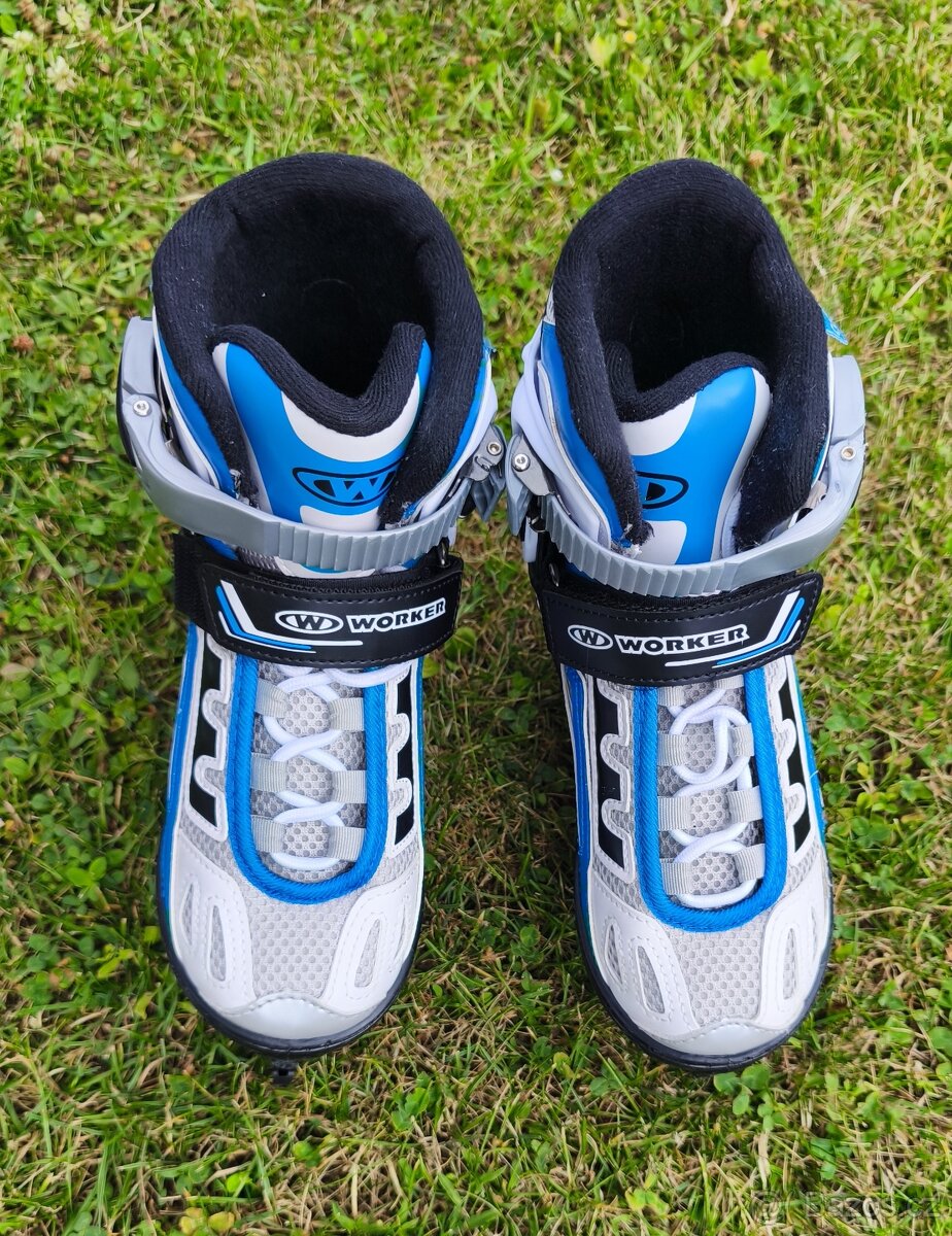 Brusle WORKER Nolan 2v1 (kolečkové, lední) vel . 33 - 36 - 4