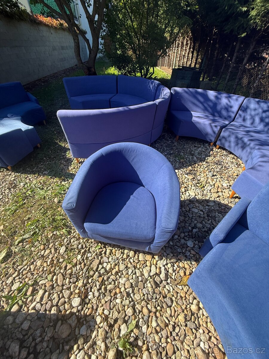 4x Gauč 2x křeslo - 4