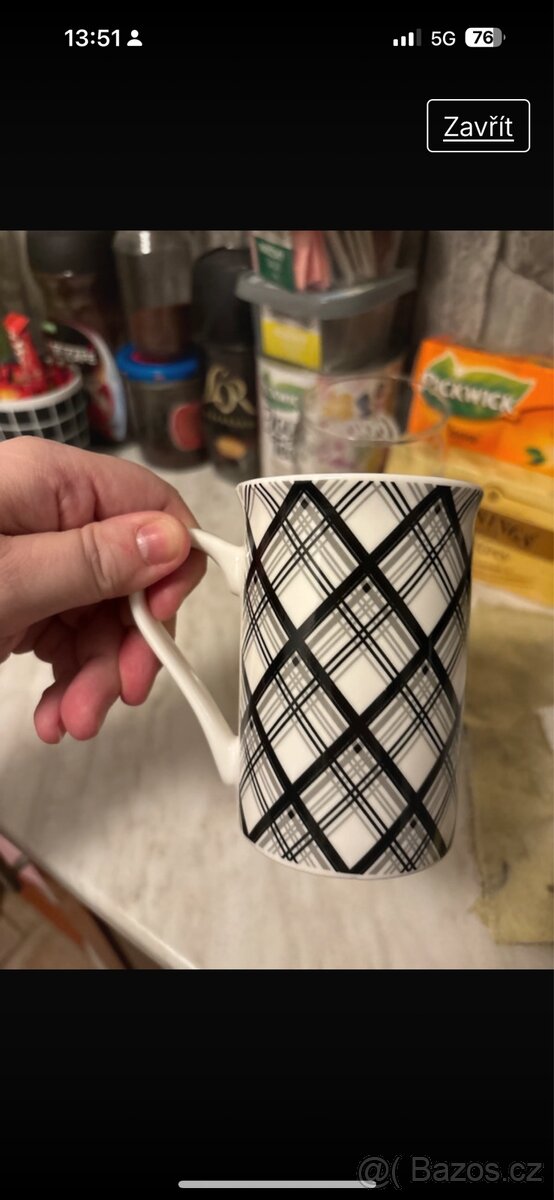 Retro Různé Hrnky, hrnecky Sklenicky a misky 10-50 Kč za kus - 4