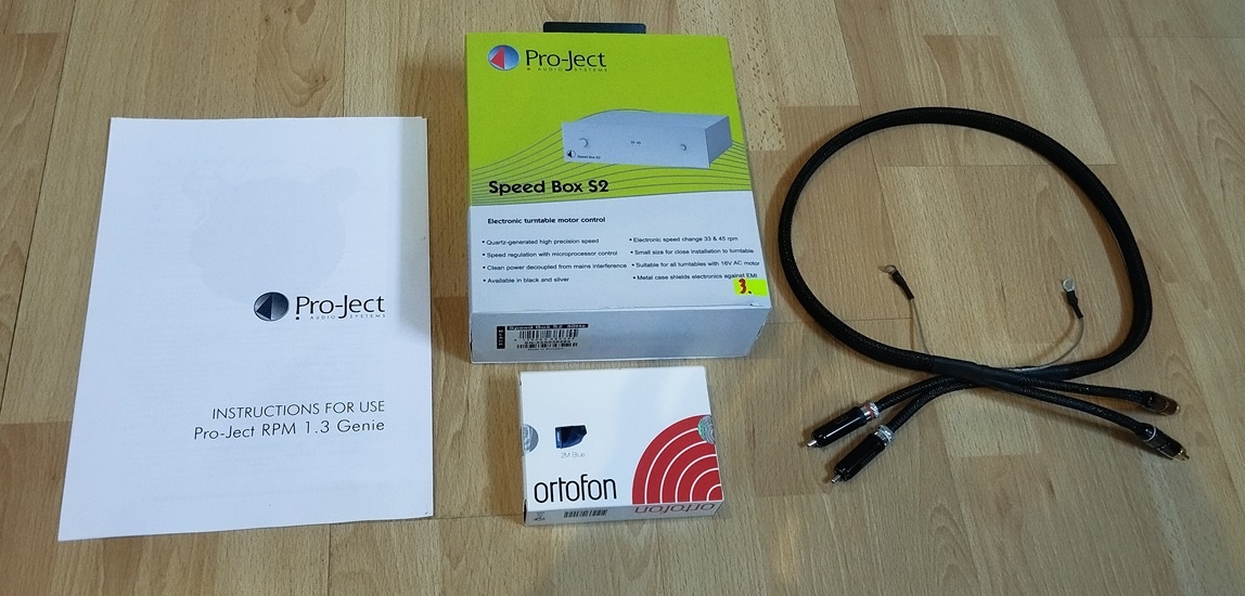 Pro-Ject RPM Genie 1.3 + Ortofon 2M Blue + Speed Box S2 + Va - 4