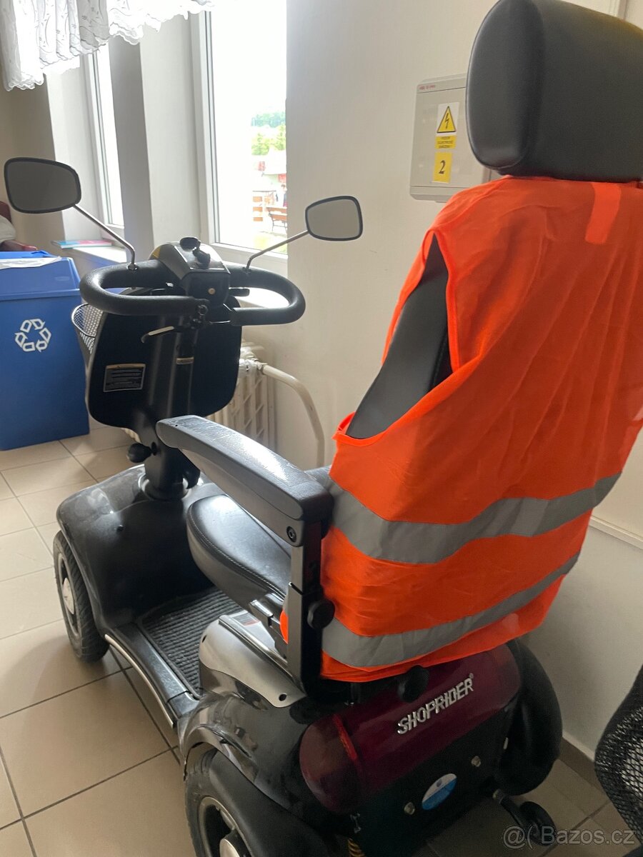 Vozík Shoprider + nové baterie - 4