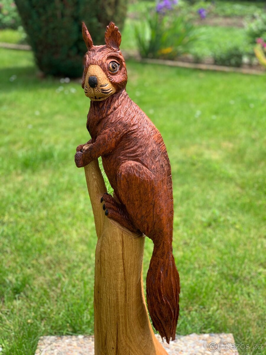 Dřevěná socha - 4