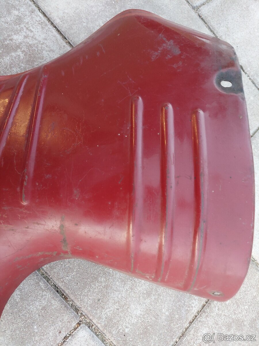 Jawa 550 parez - podsedlovy plech - 4