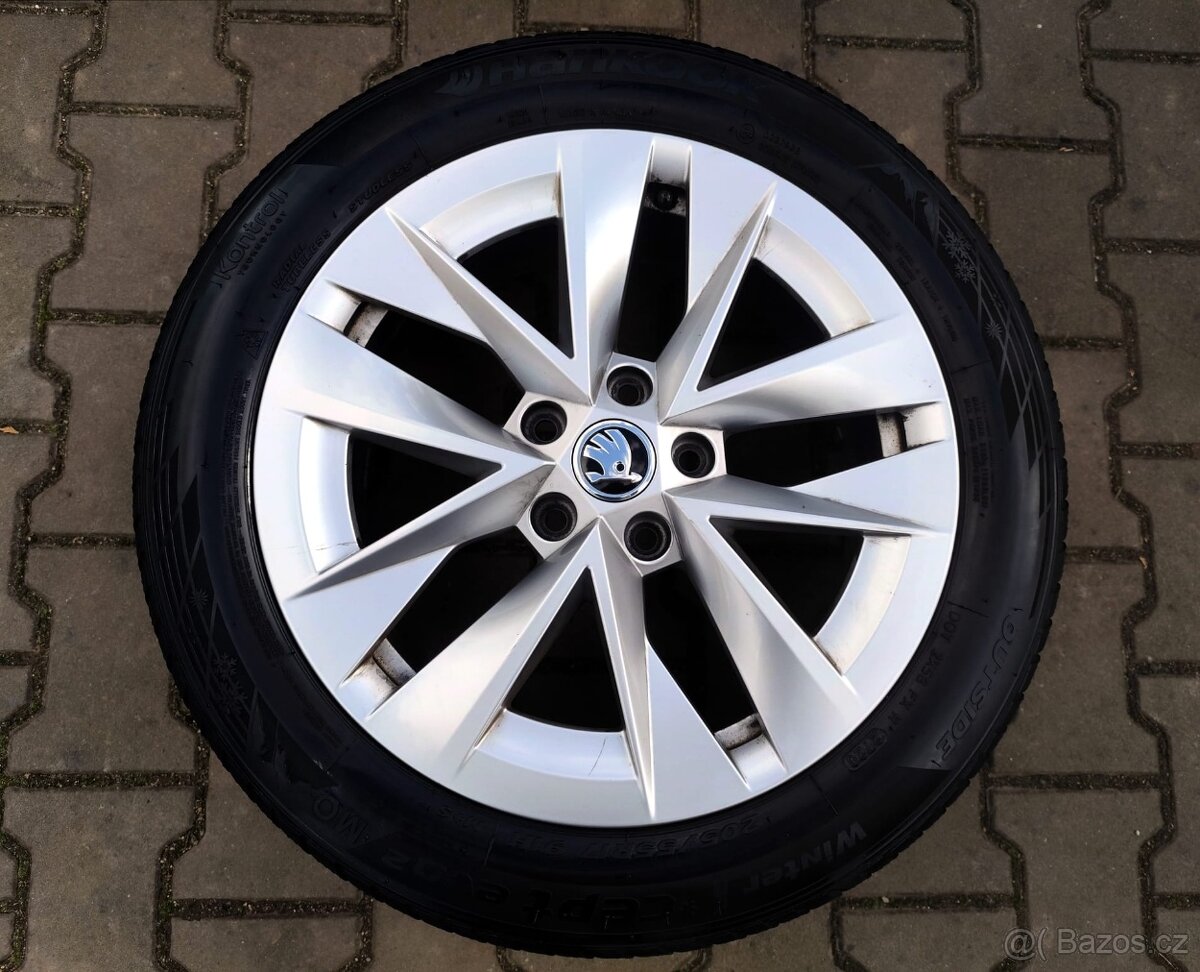 Alu kola originál Škoda Octavia IV 5x112 R17 Rotare - 4