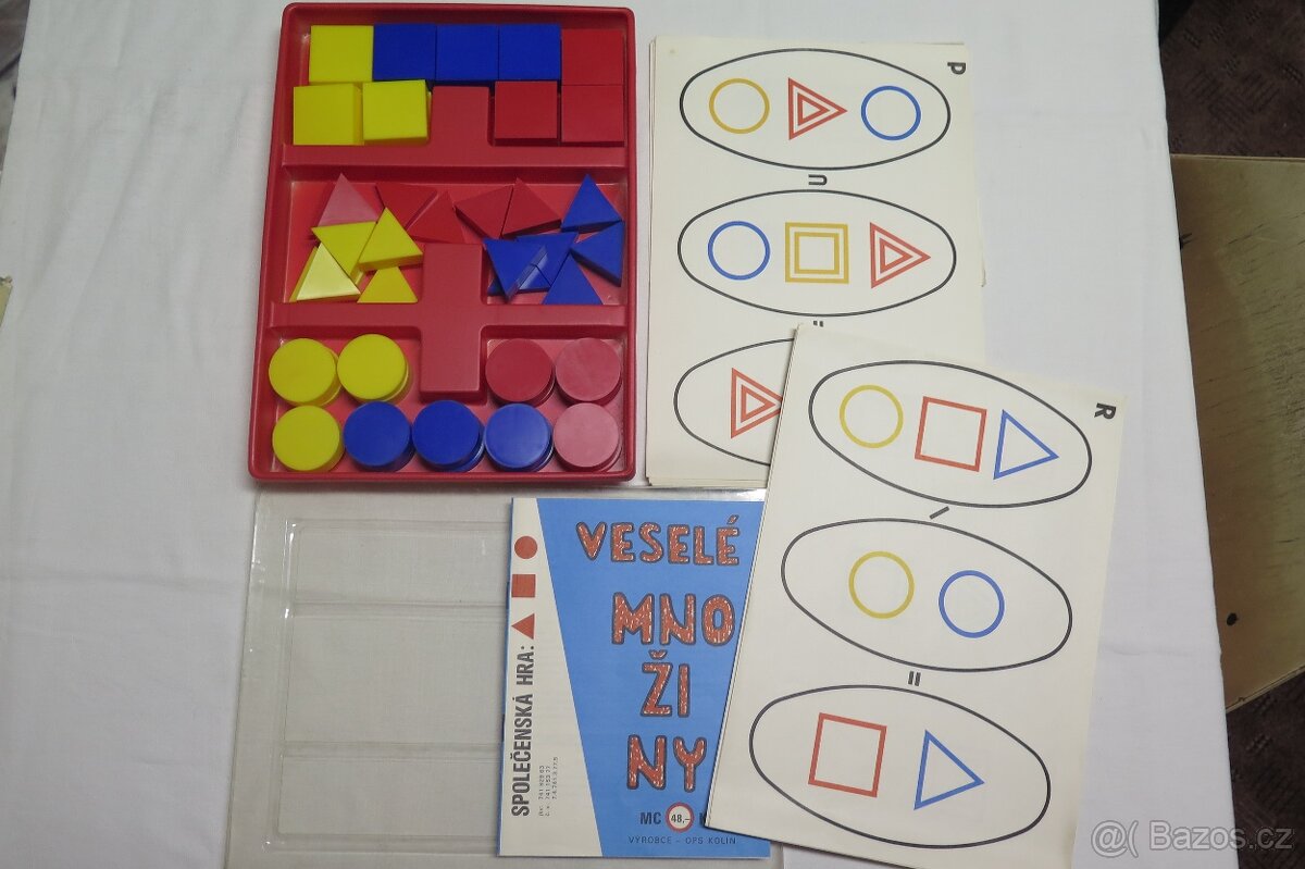 RETRO stavebnice, puzzle, hračky - přelom 70.-80.léta - 4