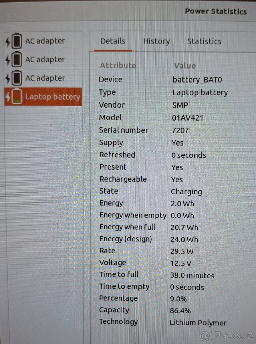 originální baterie k NTB Lenovo a HP + další komponenty - 4