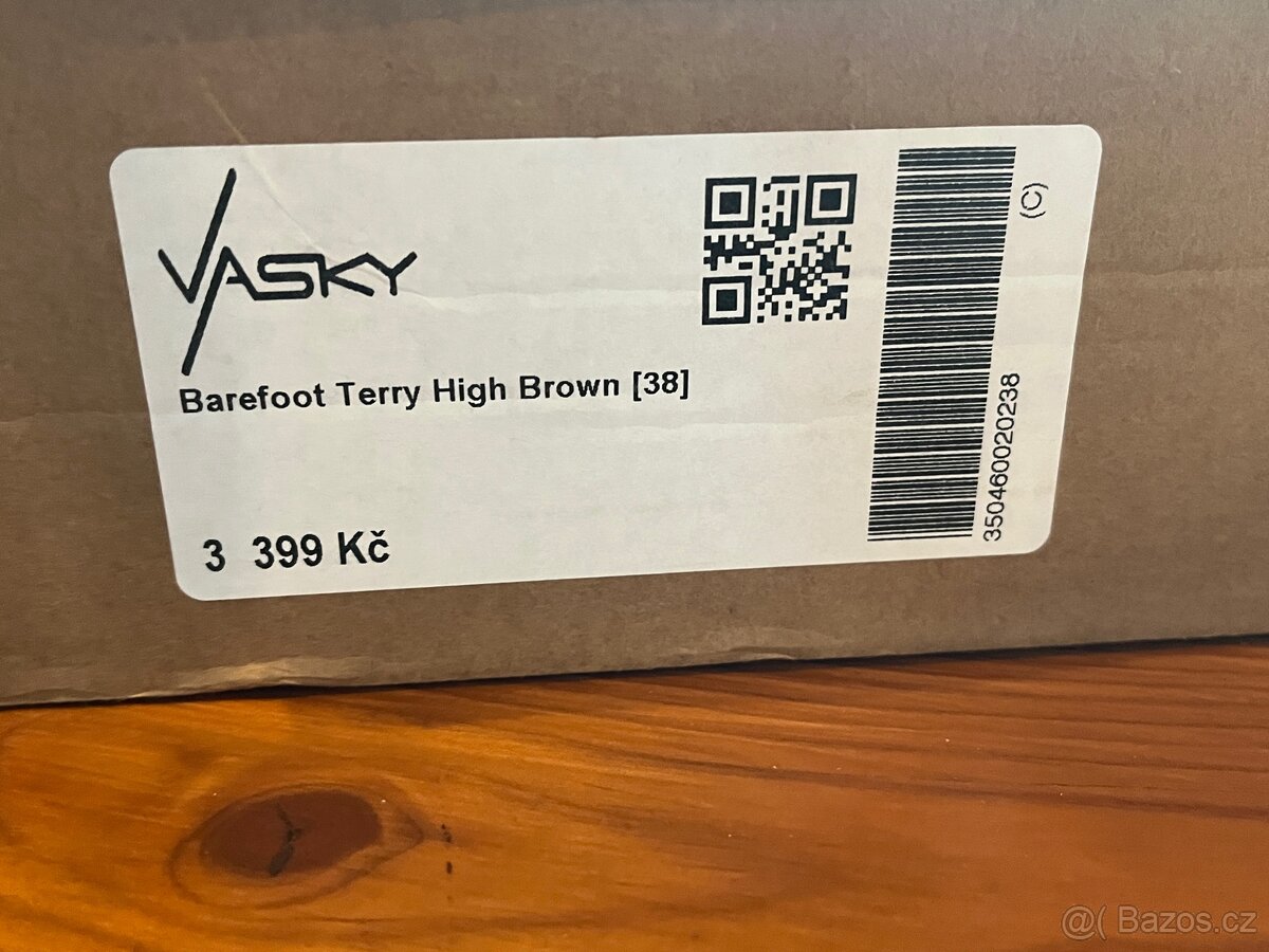 Barefoot Vasky Terry High Brown 38 - 4