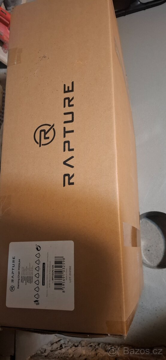 Herní židle Raptor PODIUM černá - 4