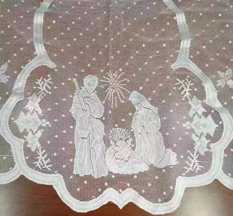 Vánoční záclonka Betlém - 4