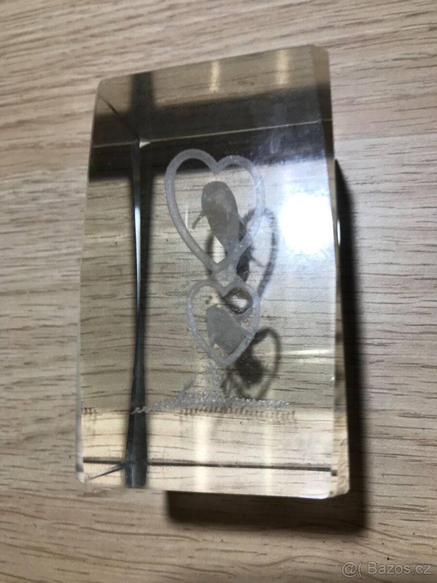 Skleněné Těžítko s delfíny - 4