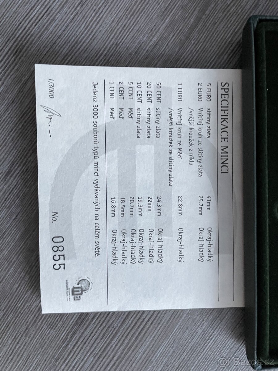 Sada oběžných euro minci 2004 ČNB - 4