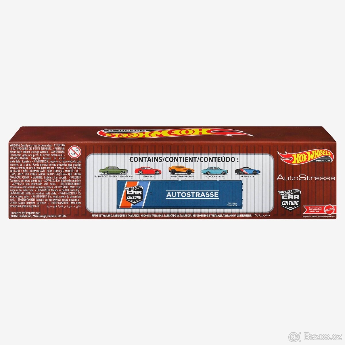 Hot Wheels Strasse, Autobahn, Autostrasse Container Set - 4