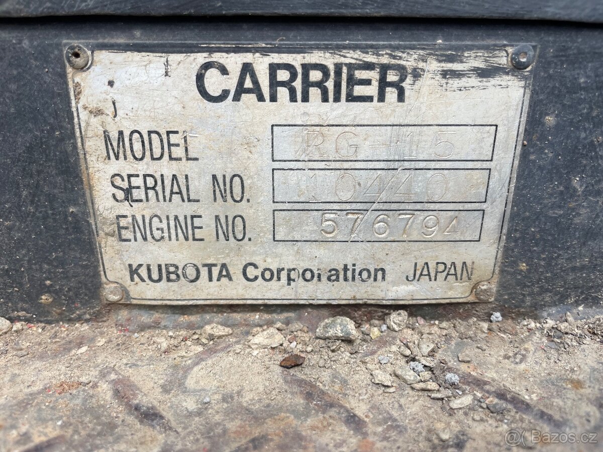 Mini Dumper Kubota RG-15 - 4