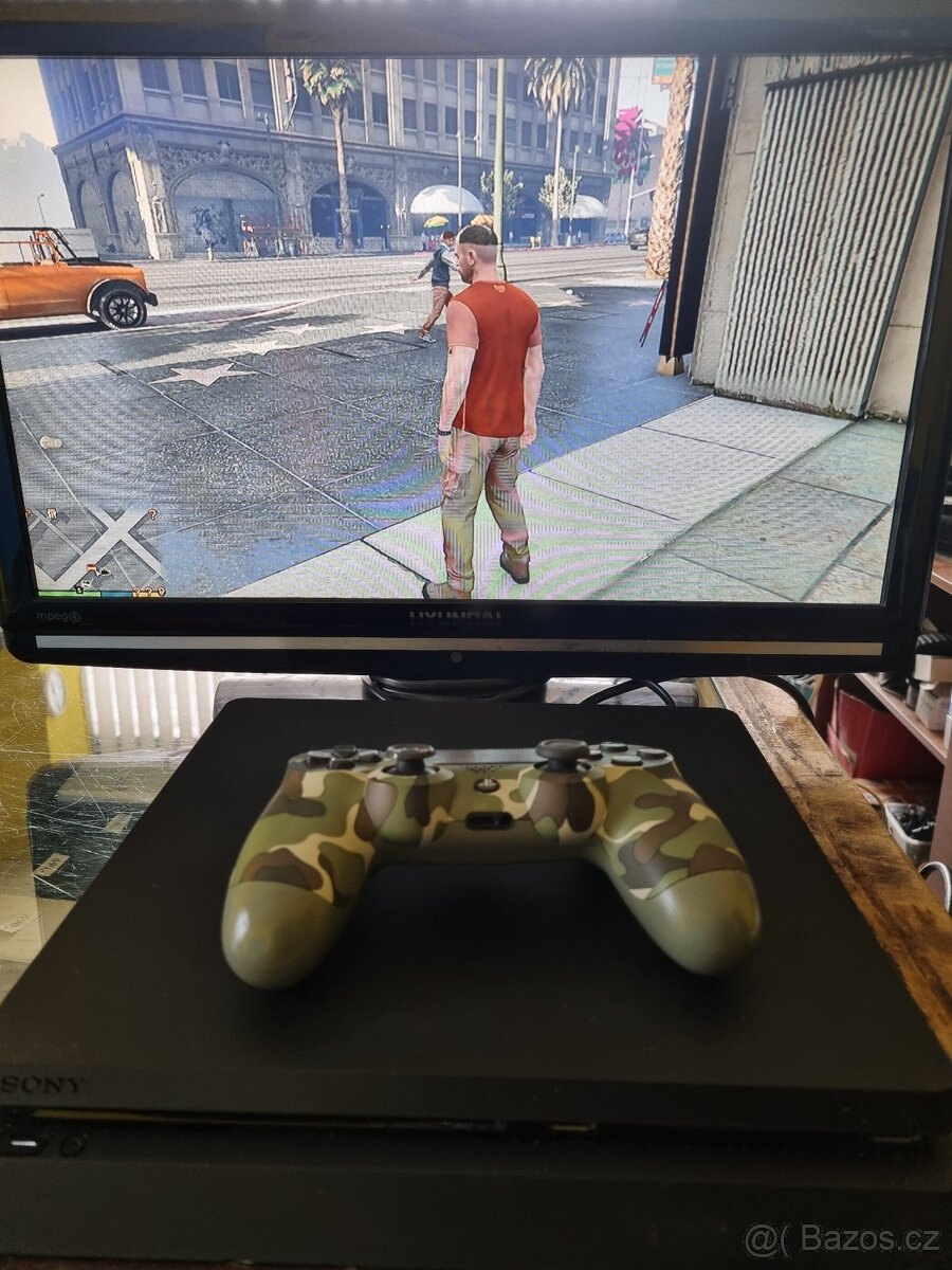 Playstation 4, 500Gb, slim (tenký) - 4