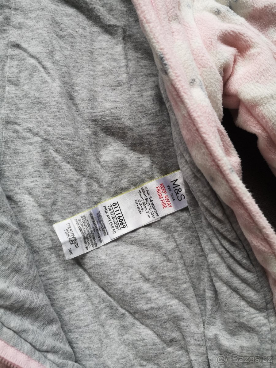 M&S kombinéza do kočárku vel. 3-6 měs. - 4