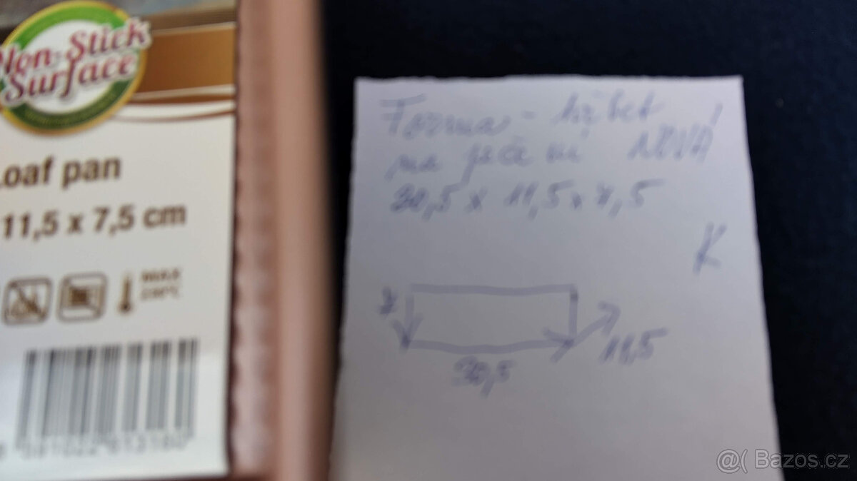 Nová pečící forma na chlebíček/biskupský chlebíček. - 4