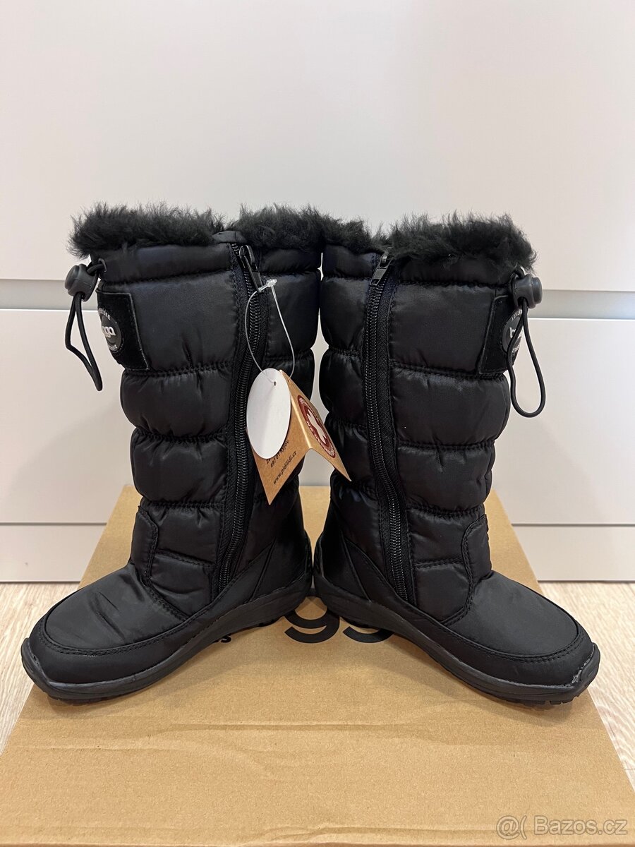 Nové černé kozačky 28 Bugga 18cm - 4