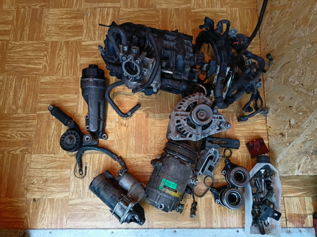 OPEL CORSA 1,2 -2003 - MOTOR Z12XE+ PŘÍSLUŠENSTVÍ - 4