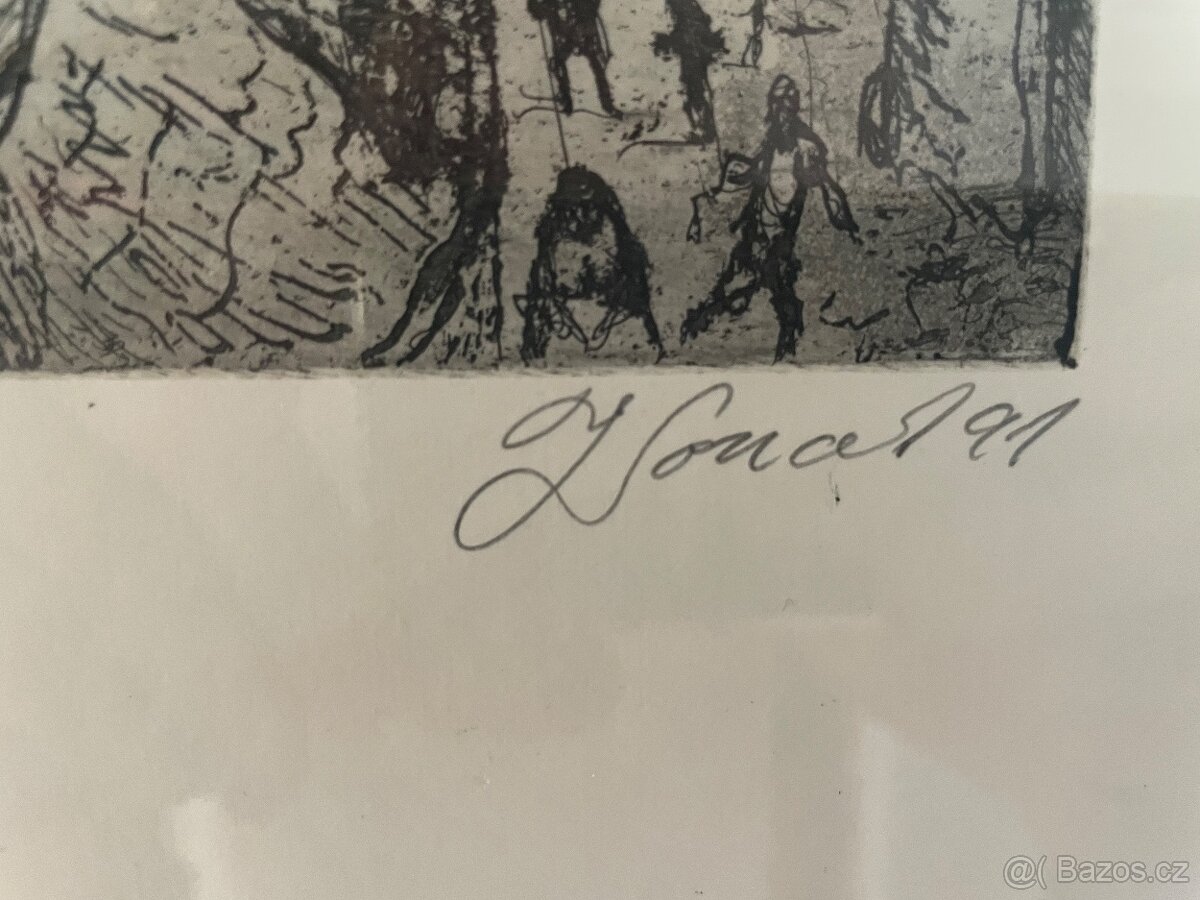 Litografie Jan Souček - 4