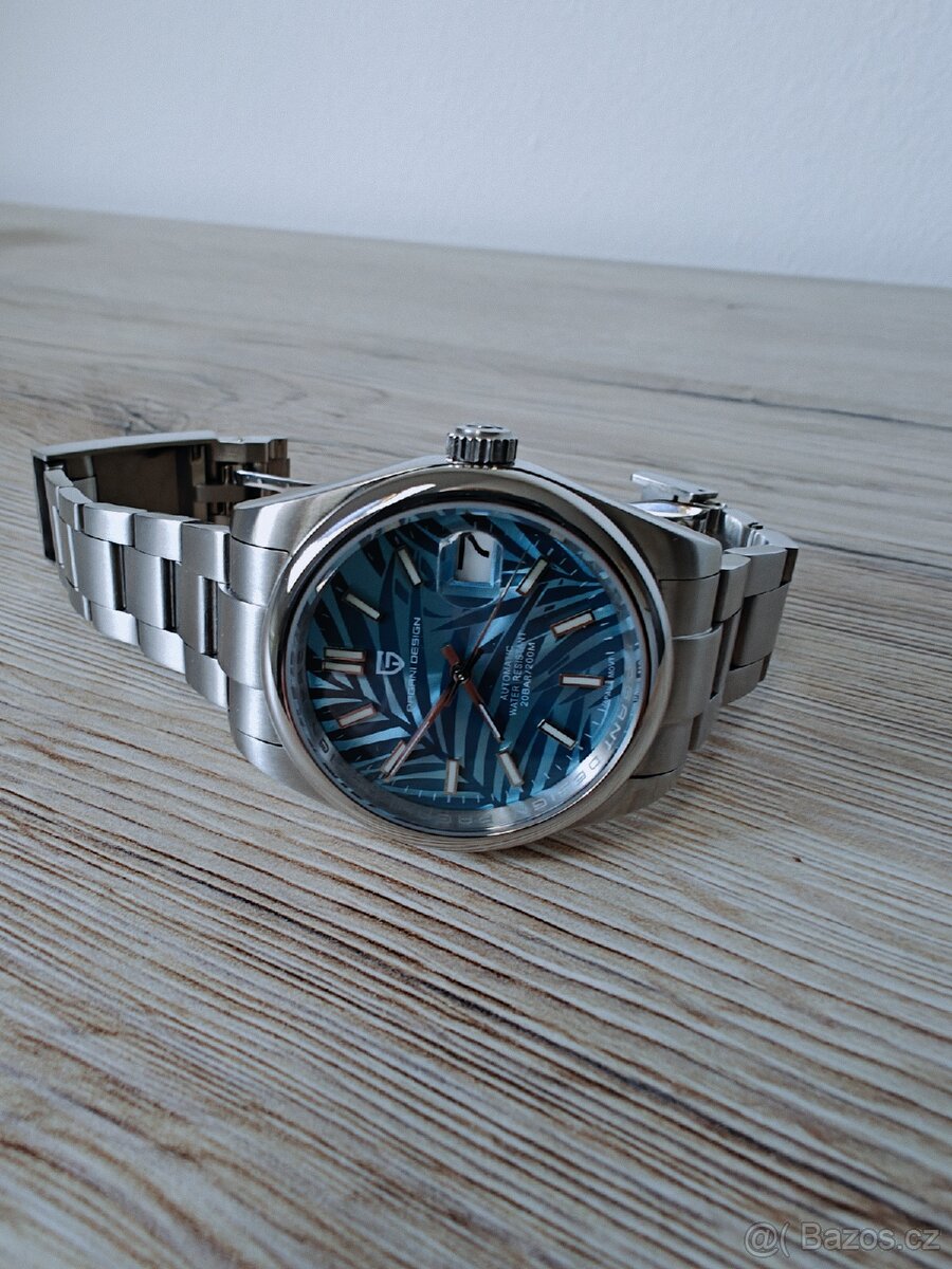 Automatické hodinky -strojek Seiko NH35A (rezerva chodu 40h) - 4