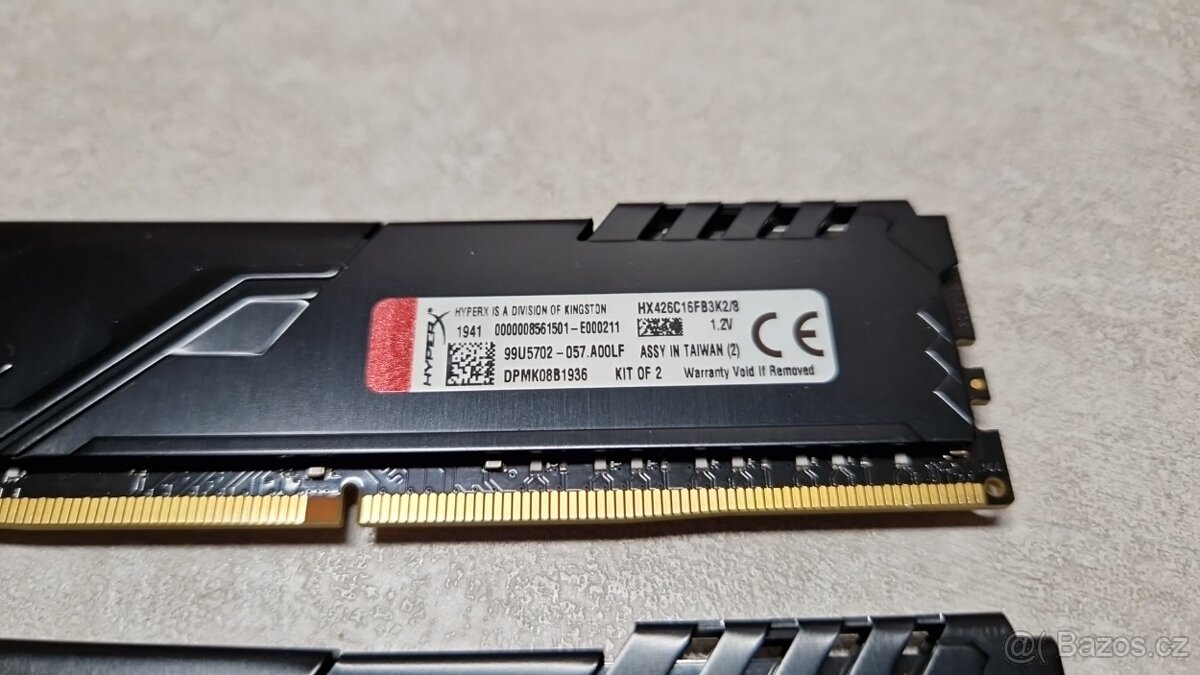 ❰ RAM DDR4 | Kingston Fury 8GB KIT 2666MHz ❱ - 4