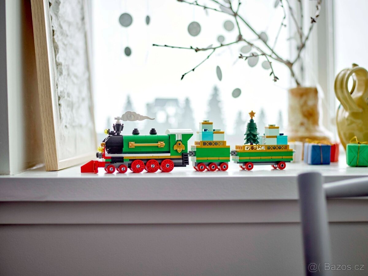 2x LEGO Creator 40700 Vánoční vláček + 30584 - 4