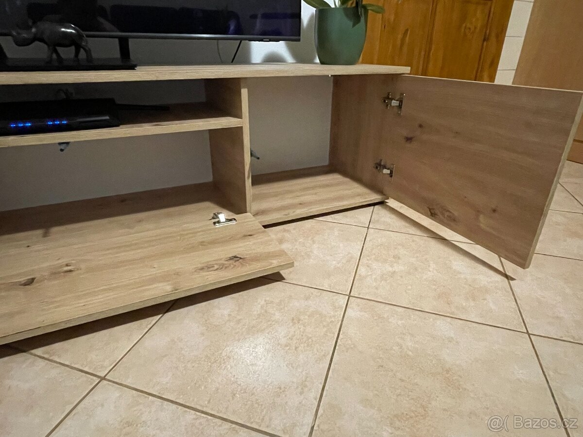 TV stolek 180 cm (dub artisan) - 4