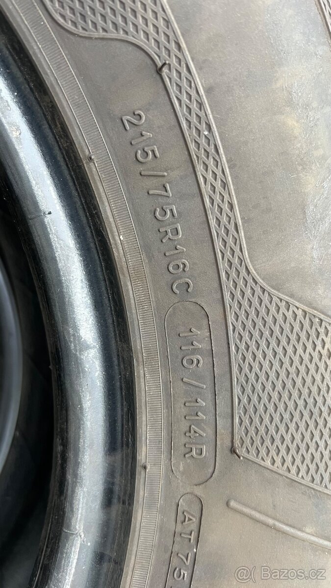 letní pneu Kleber 215/75 R16 C - 4